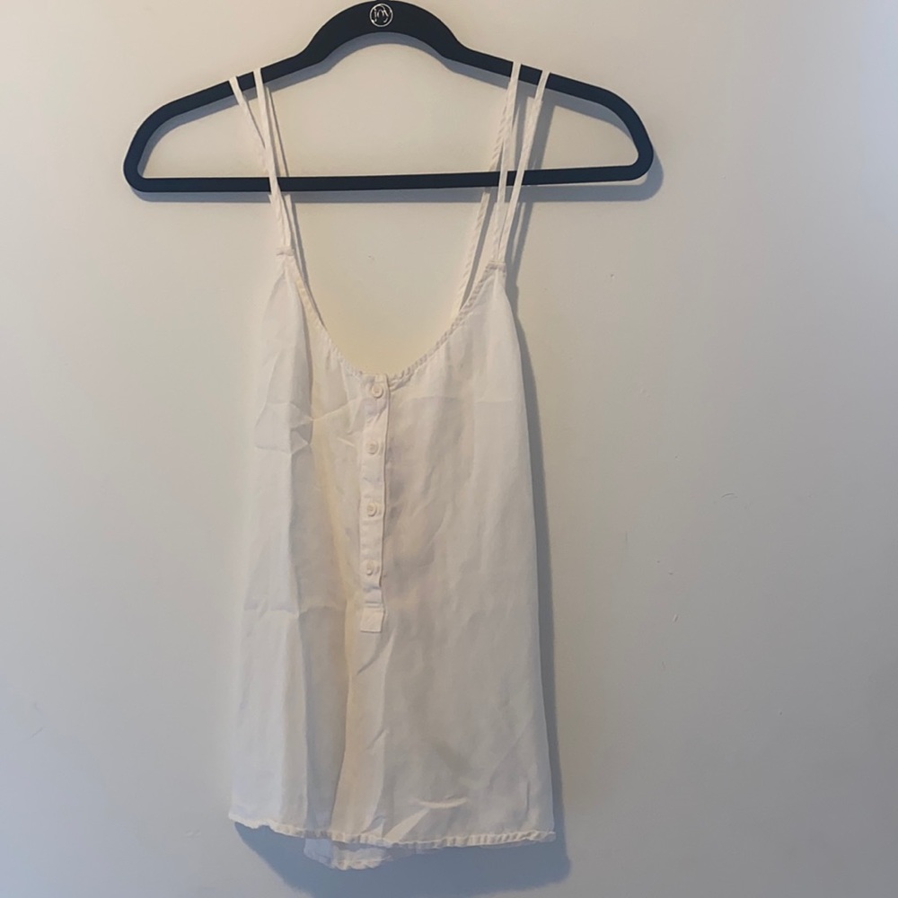 Anthropologie light pink tank top